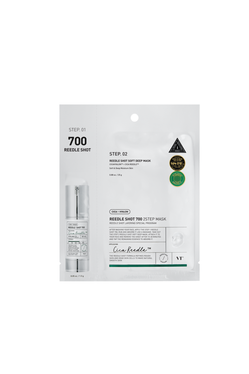 VT Cosmétique - Mild reedle shot 700 2-step mask