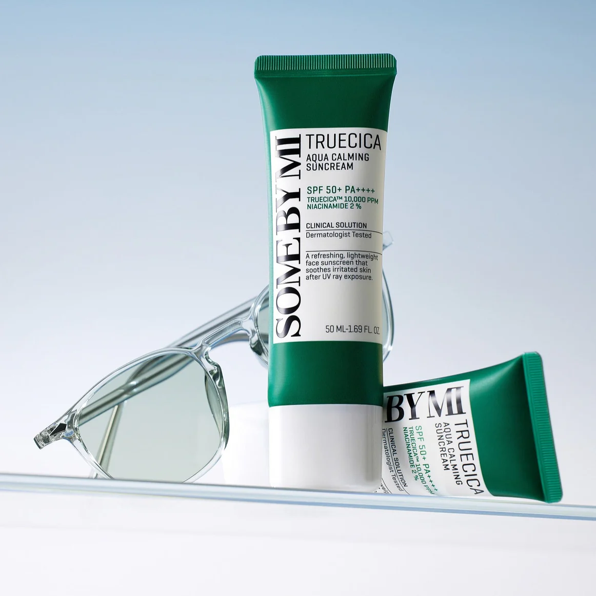 SOME BY MI – Truecica Aqua Calming Suncream | SOMEBYMITruecicaAquaCalmingSunCream50ml_1.jpg SOME BY MI - Truecica Aqua Calming Suncream – Image 2