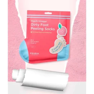 FRUDIA - Masque exfoliant pour les pieds à la pêche My Orchard de Frudia