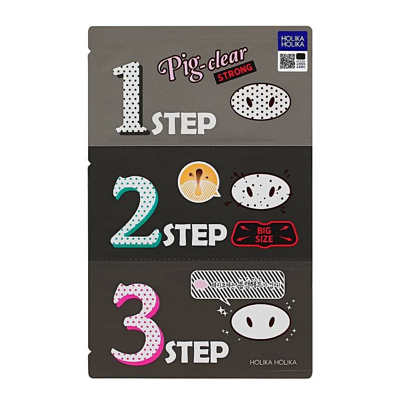 HOLIKA HOLIKA - Pig-Clear Black Head 3-step Kit