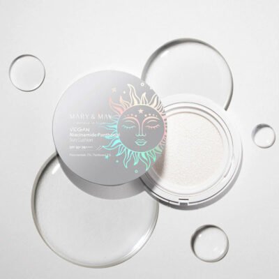 Vegan Niacinamide Panthenol Sun Cushion 50+