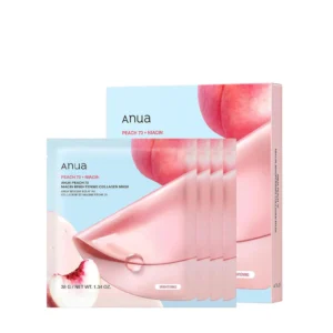 Anua - Peach 70 Niacin Brightening Collagen Mask Box