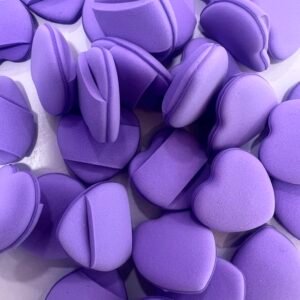 Mini éponge coeur maquillage