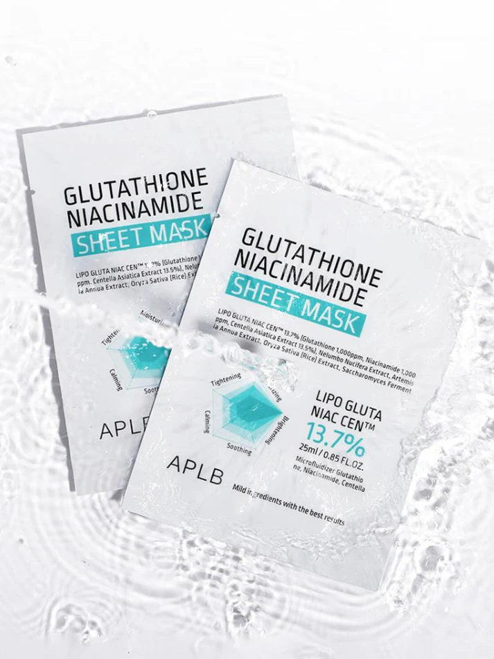APLB - Glutathione Niacinamide Sheet Mask